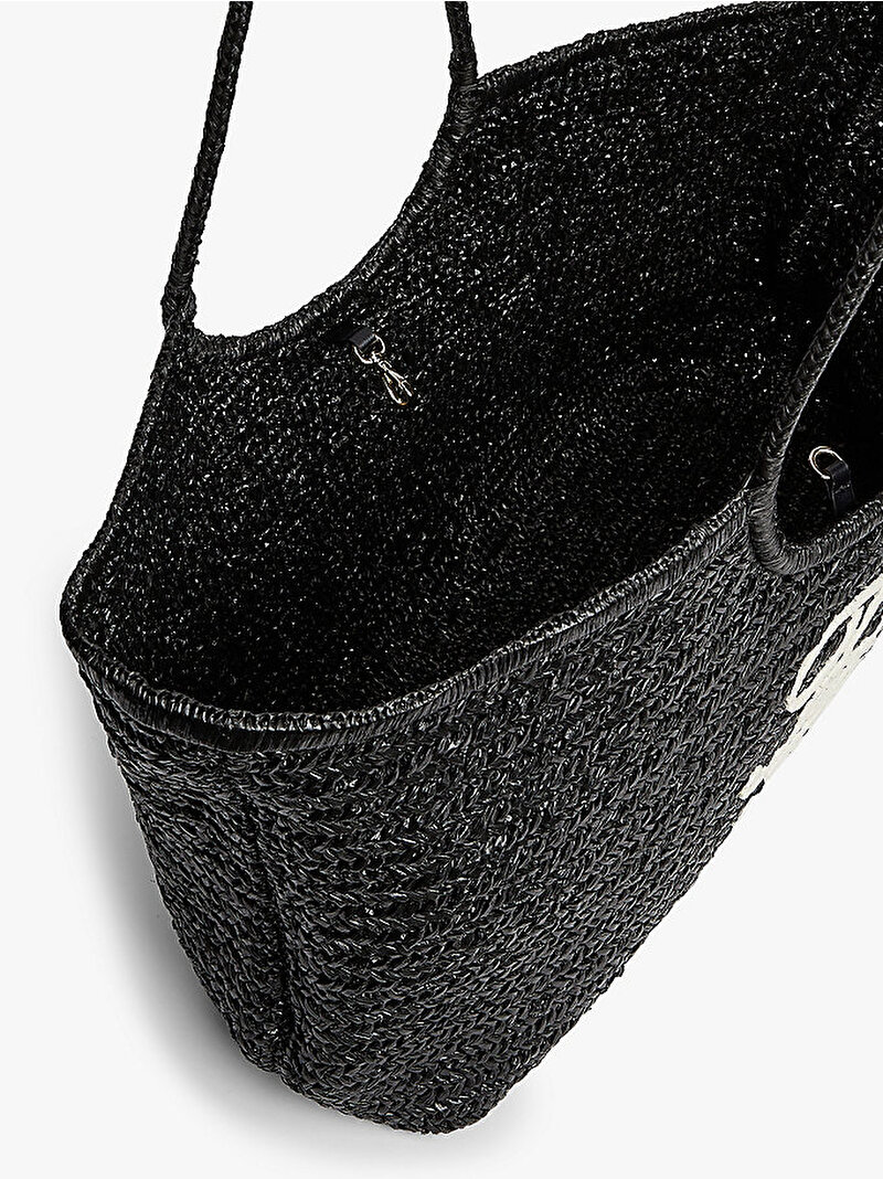Kadın TH Elevated Summer Maxi Tote Çanta Siyah AW0AW186330GJ