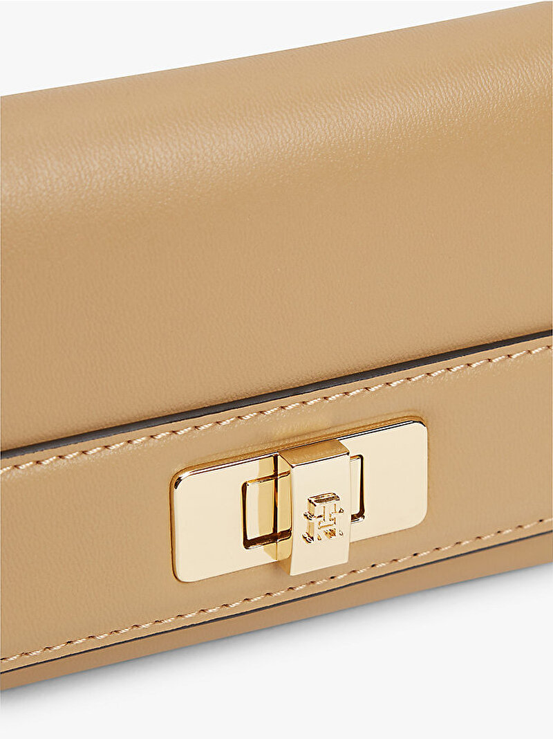 Kadın TH Modern Trifold Cüzdan Bej AW0AW18703RBL