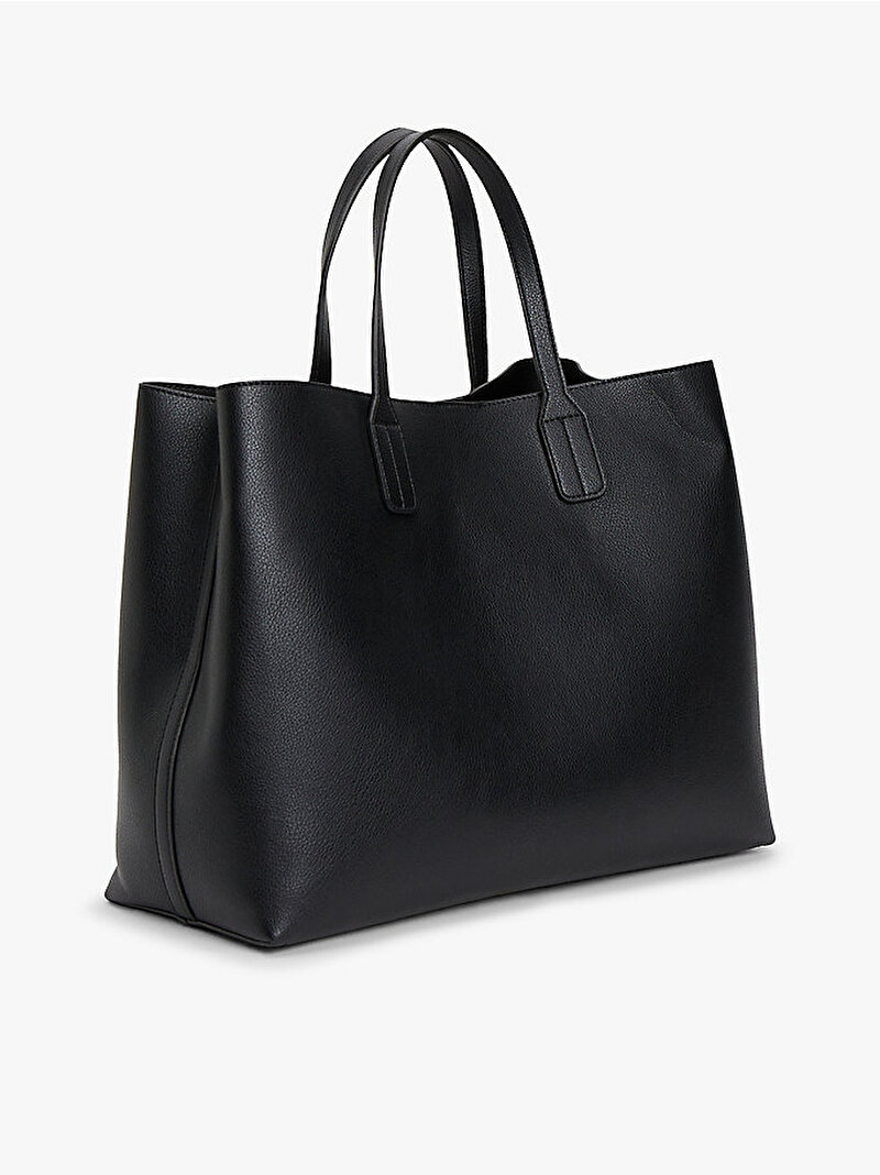 Kadın TH Icon Satchel Çanta Siyah AW0AW18723BDS