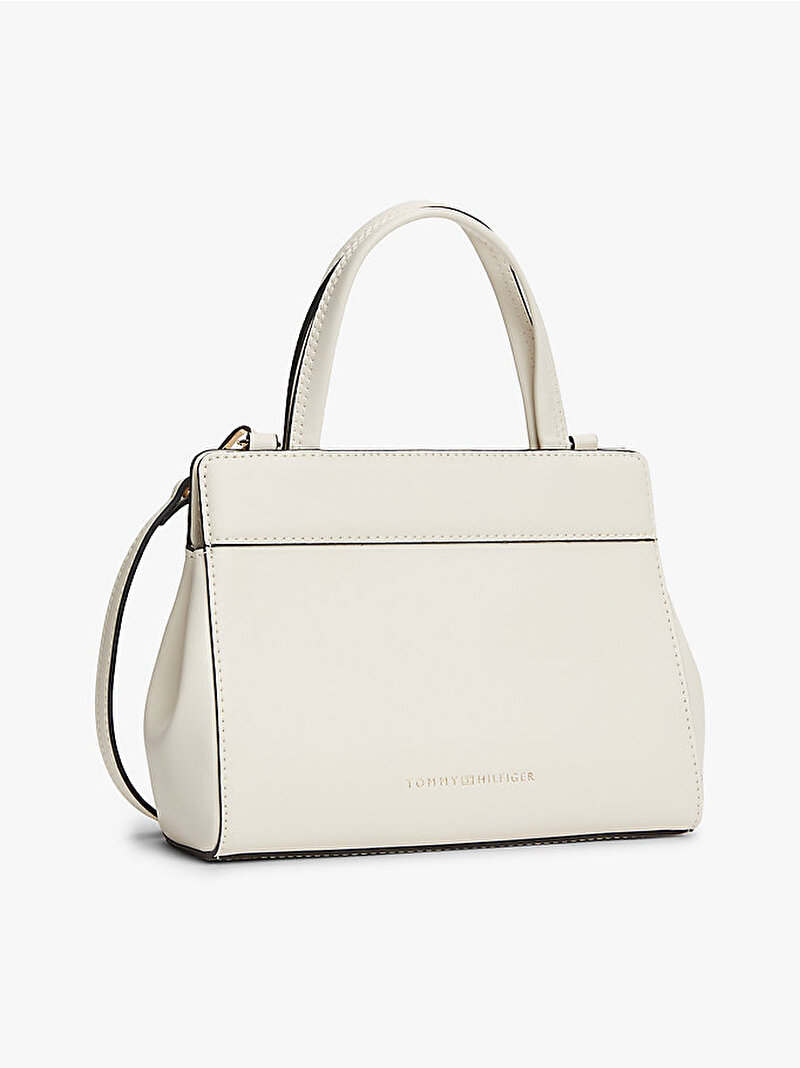 Kadın TH Modern Mini Satchel Çanta Bej AW0AW18726AEO