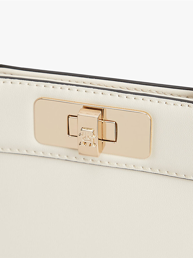 Kadın TH Modern Mini Satchel Çanta Bej AW0AW18726AEO