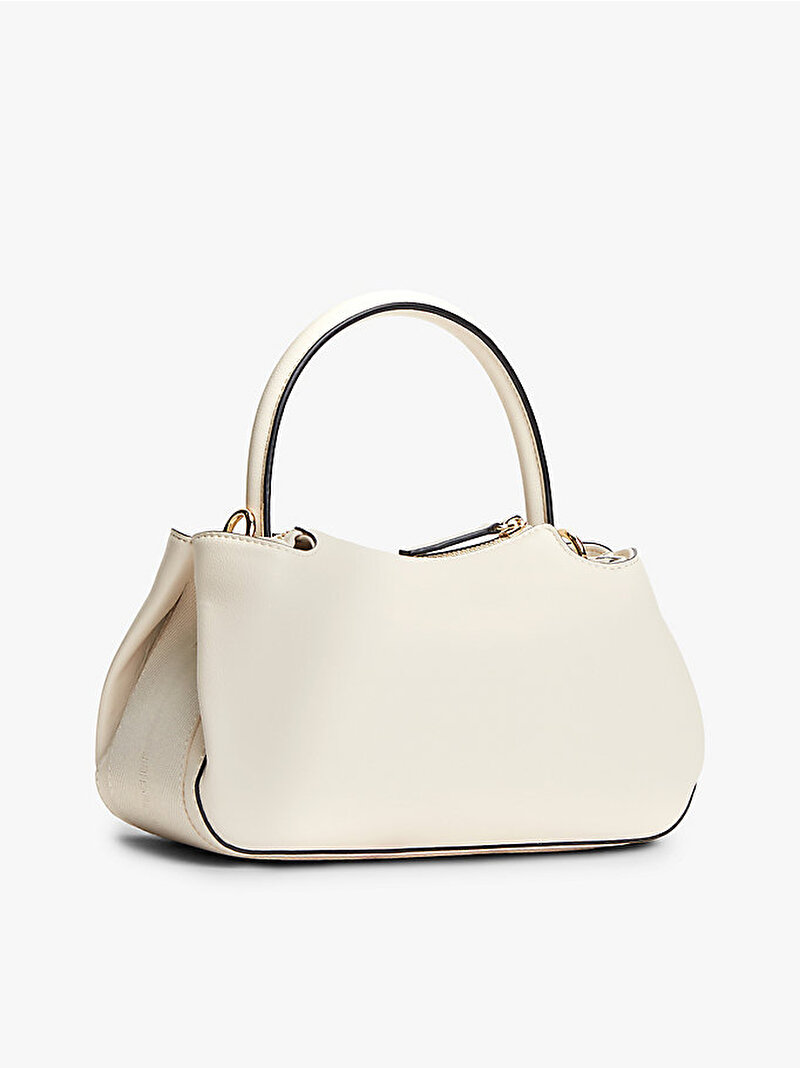 Kadın TH Logotape Mini Satchel Çanta Bej AW0AW18743AEO