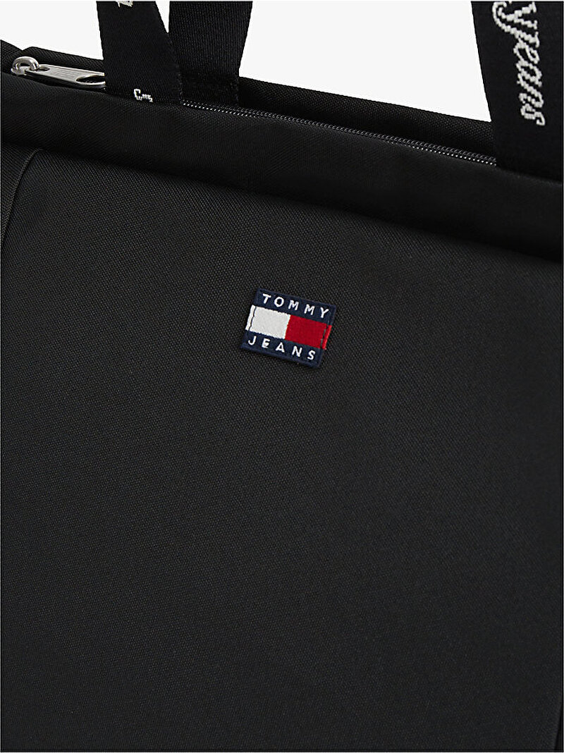Kadın TJW Essential Daily Tote Çanta Siyah AW0AW18771BDS