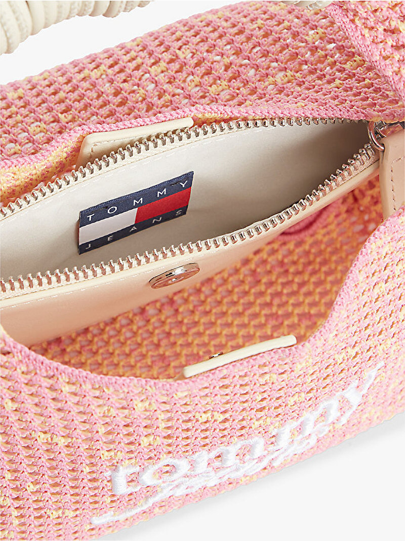 Kadın TJW Summer Crochet Çapraz Çanta Pembe AW0AW18779TPO