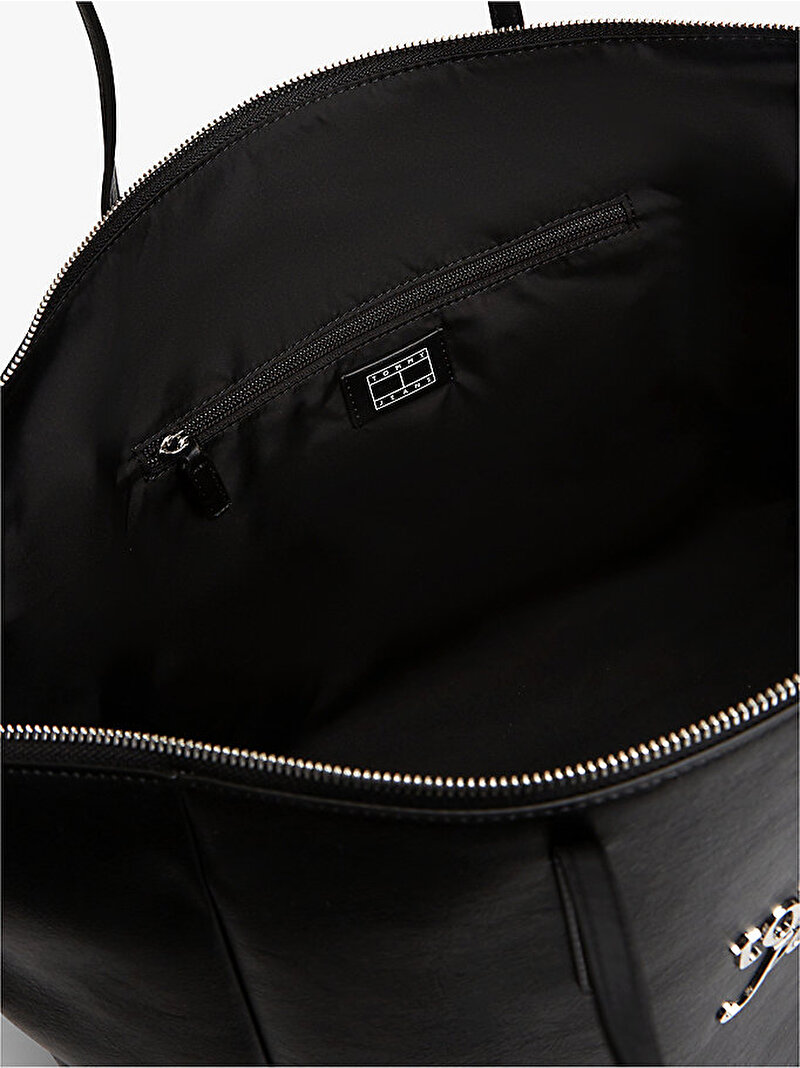 Kadın TJW Bold Tote Çanta Siyah AW0AW18786BDS