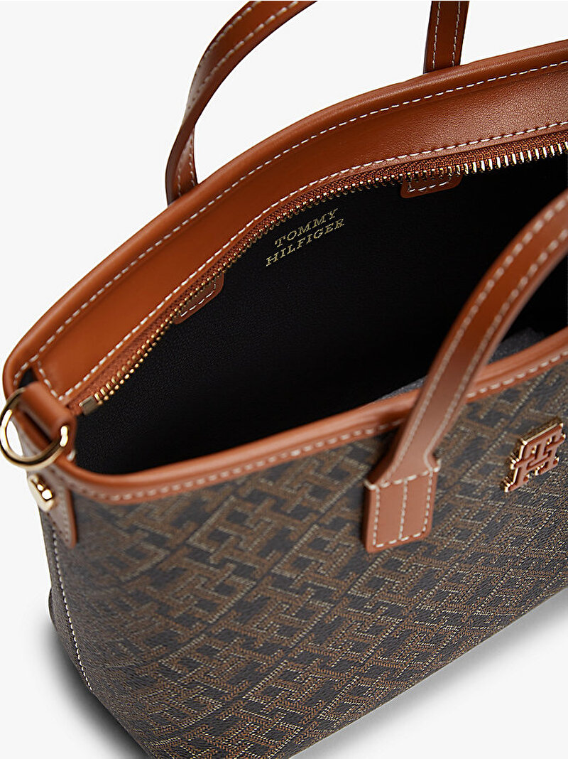 Kadın TH Monoplay Mini Tote Çanta Siyah AW0AW188480GJ