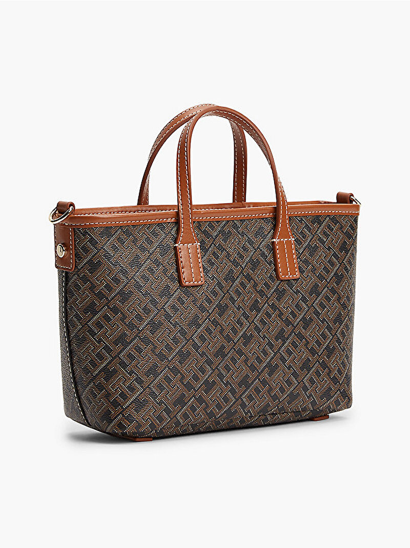 Kadın TH Monoplay Mini Tote Çanta Siyah AW0AW188480GJ