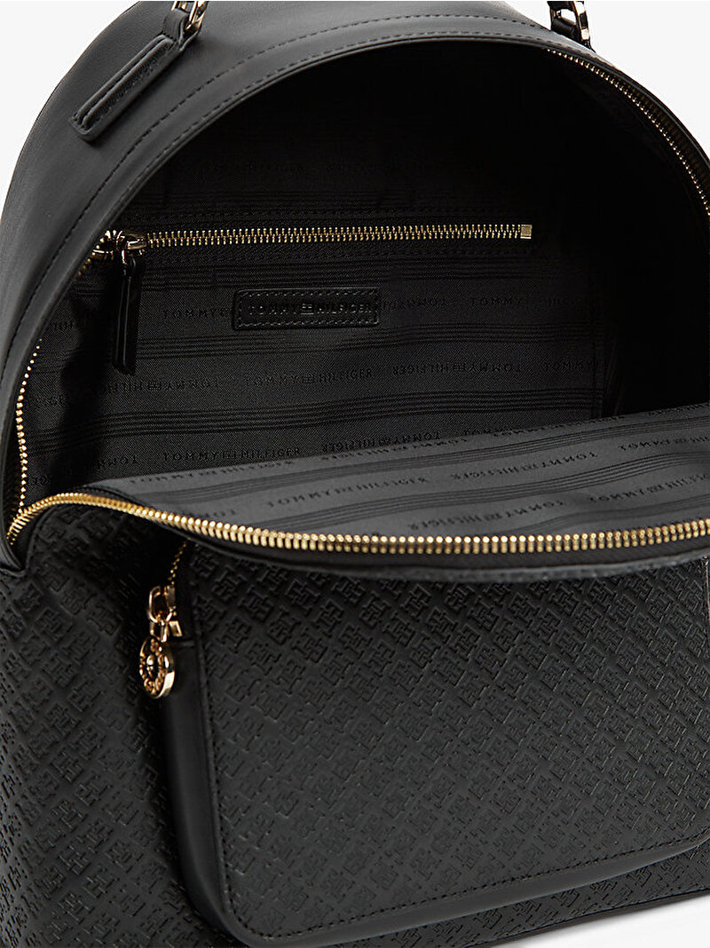 Kadın TH Daily Backpack Sırt Çantası Siyah AW0AW18852BDS