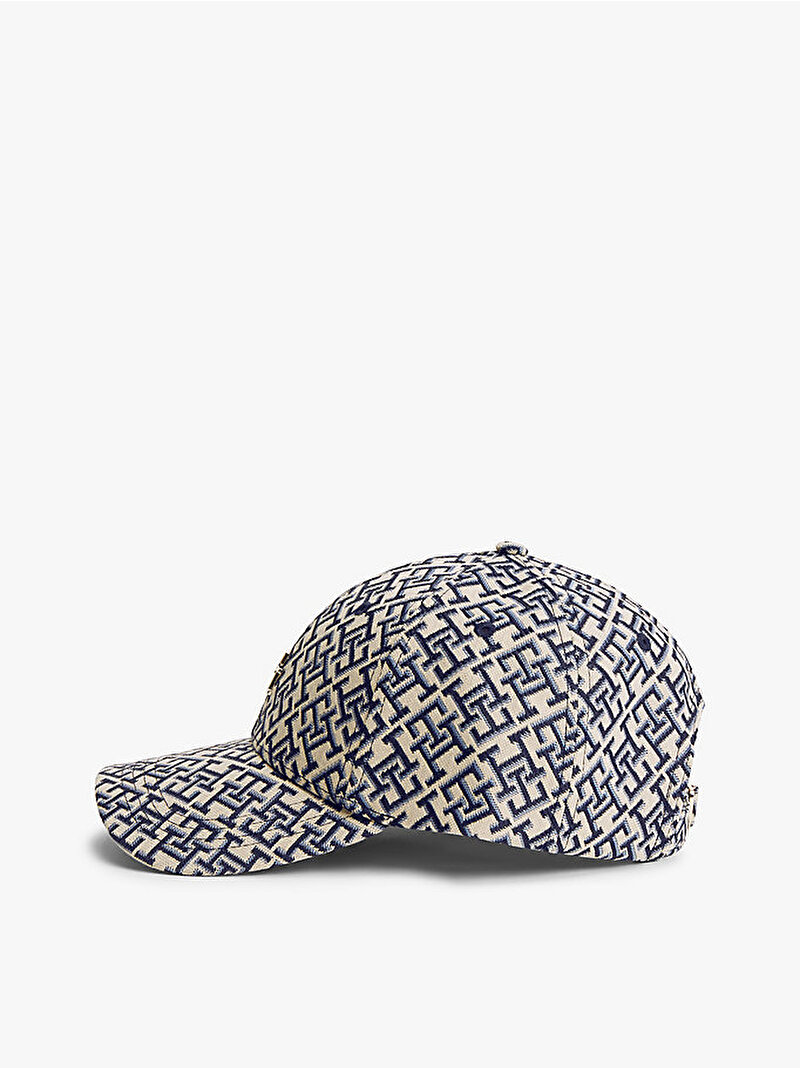 Kadın TH Monogram Şapka Lacivert AW0AW18916DW6
