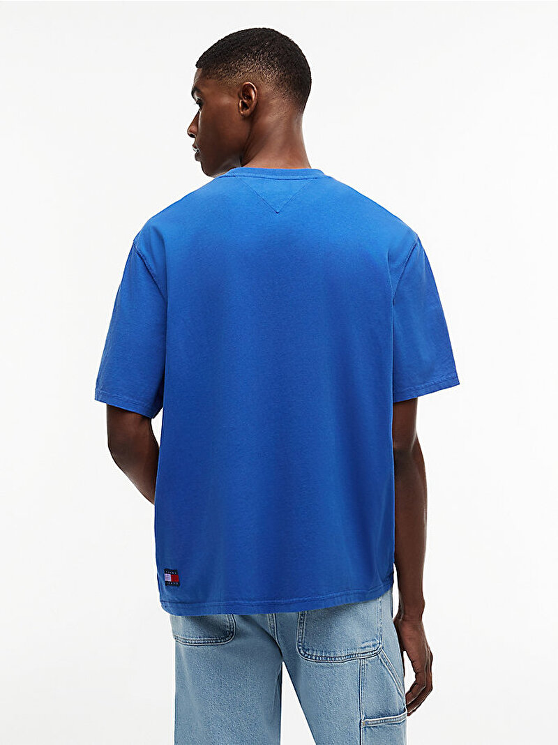 Erkek TJM 90s New Classics T-shirt Mavi DM0DM22545C63
