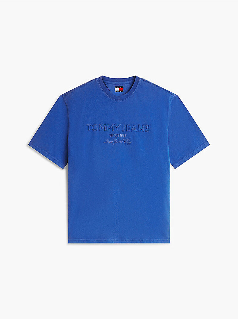 Erkek TJM 90s New Classics T-shirt Mavi DM0DM22545C63