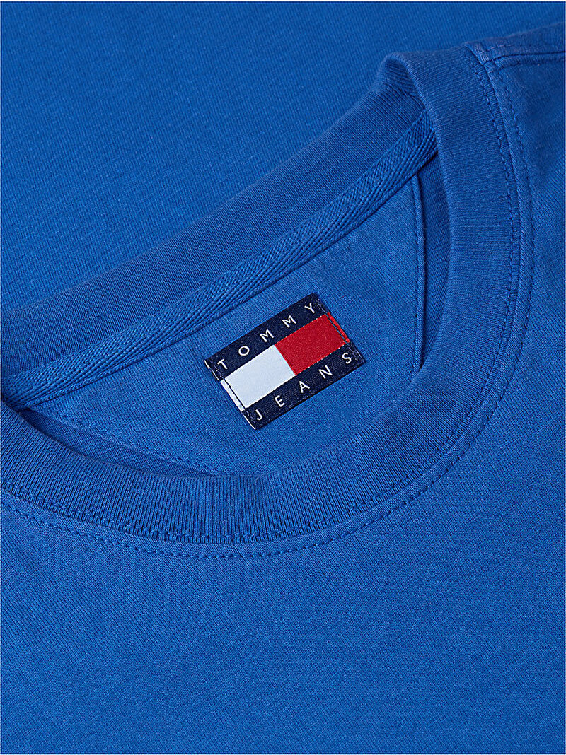 Erkek TJM 90s New Classics T-shirt Mavi DM0DM22545C63