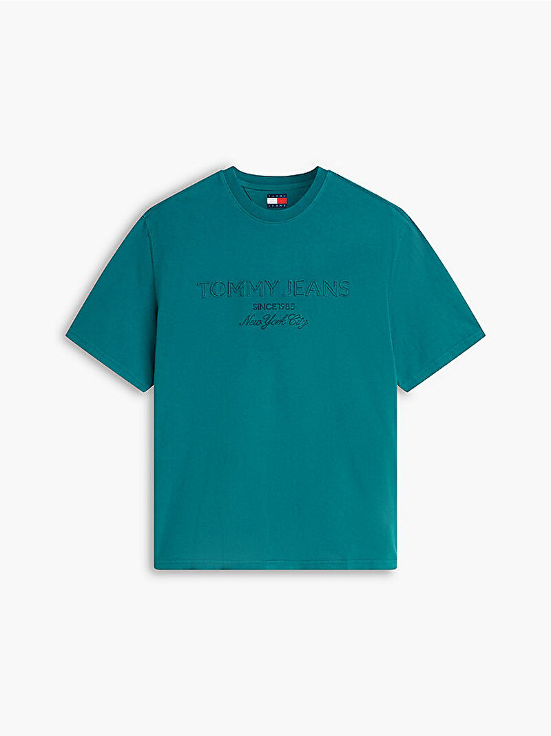 Erkek TJM 90s New Classics T-shirt Yeşil DM0DM22545L8J