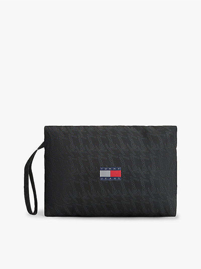 Erkek TJM Packable Rüzgarlık Ceket Siyah DM0DM22735BDS
