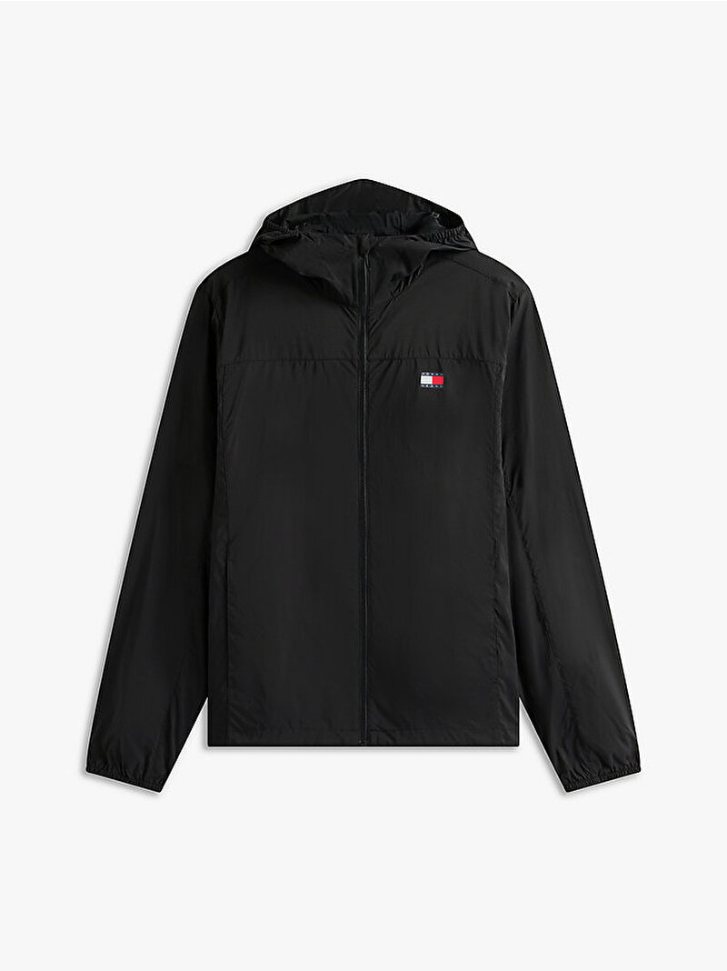 Erkek TJM Outdoor Shell Rüzgarlık Ceket Siyah DM0DM23112BDS