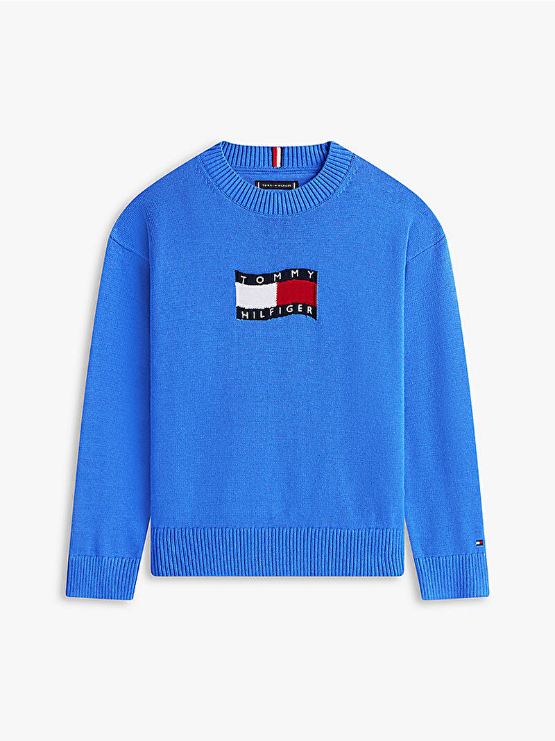 Erkek Çocuk Wavy Flag Kazak Mavi KB0KB10305C6H