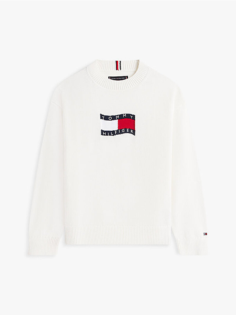 Erkek Çocuk Wavy Flag Kazak Beyaz KB0KB10305YA8