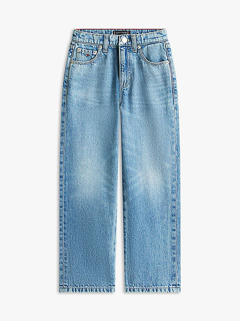 Erkek Çocuk Relaxed Mid Blue Jean Pantolon Mavi KB0KB104011CF