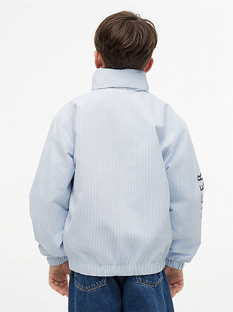 Erkek Çocuk Regatta Stripe Ceket Mavi KB0KB10450C1O