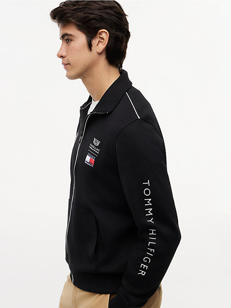 Unisex TH X CF1 Racing Sweatshirt Siyah MN0MN00094BDS