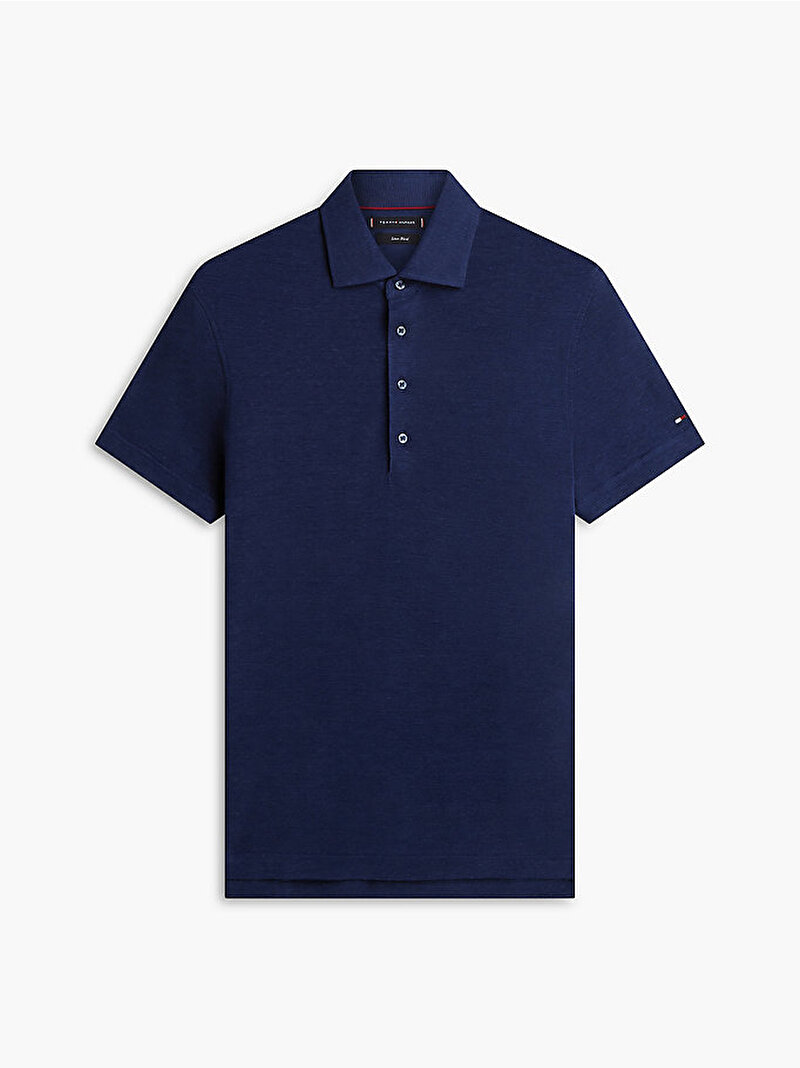 Erkek DC Spread Collar Polo T-shirt Lacivert MW0MW42679DCA
