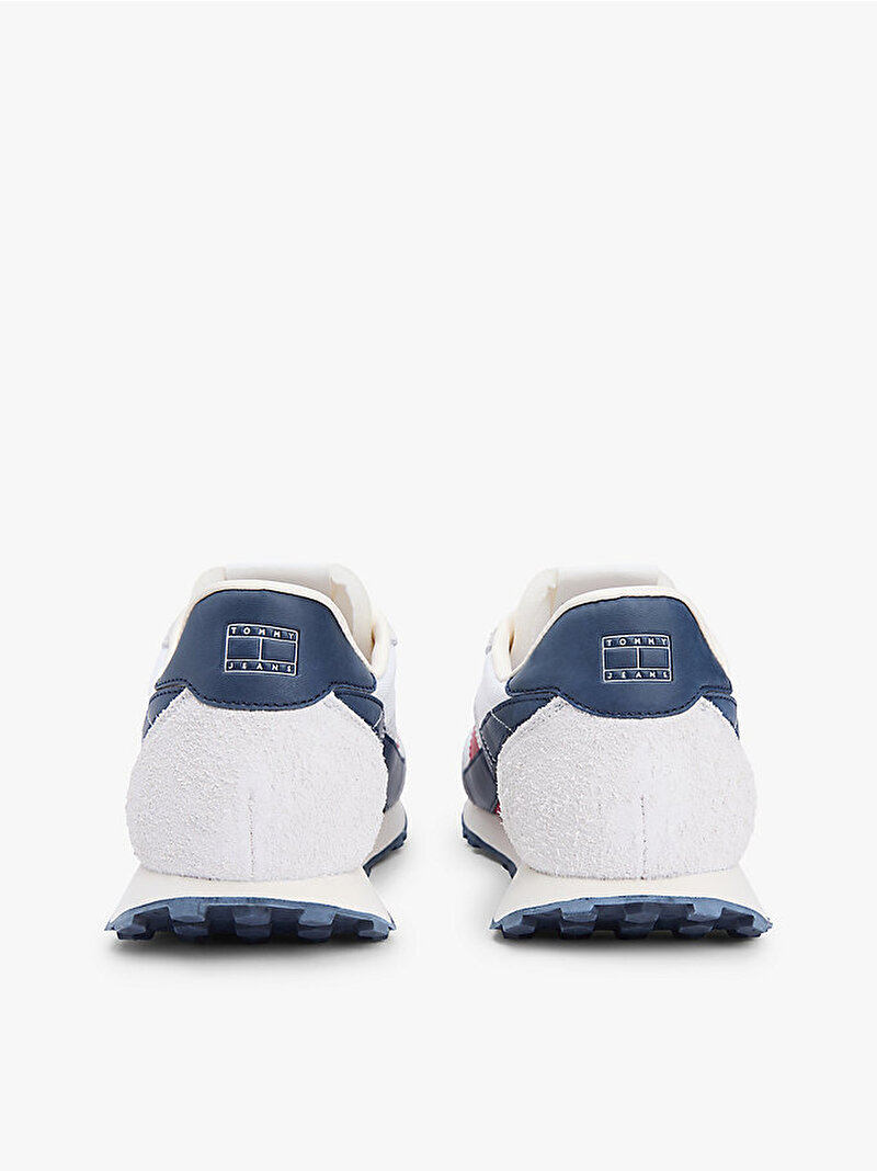 Erkek Retro Runner Archive Sneaker Beyaz EM0EM017150GY