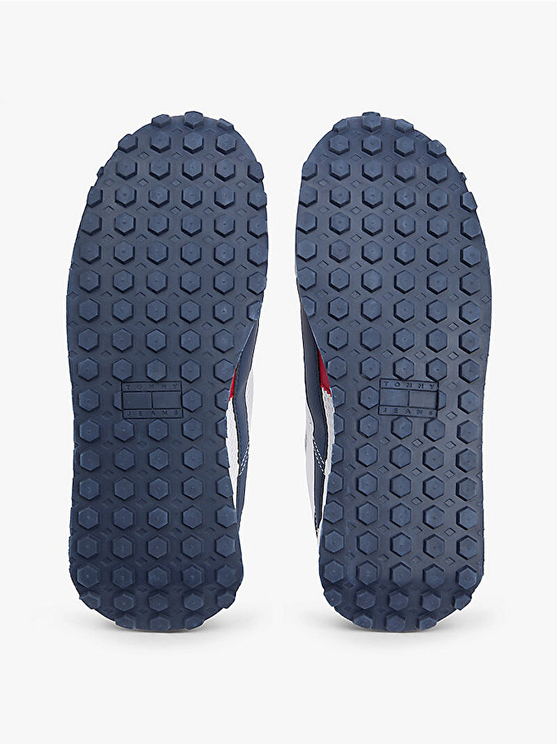 Erkek Retro Runner Archive Sneaker Beyaz EM0EM017150GY