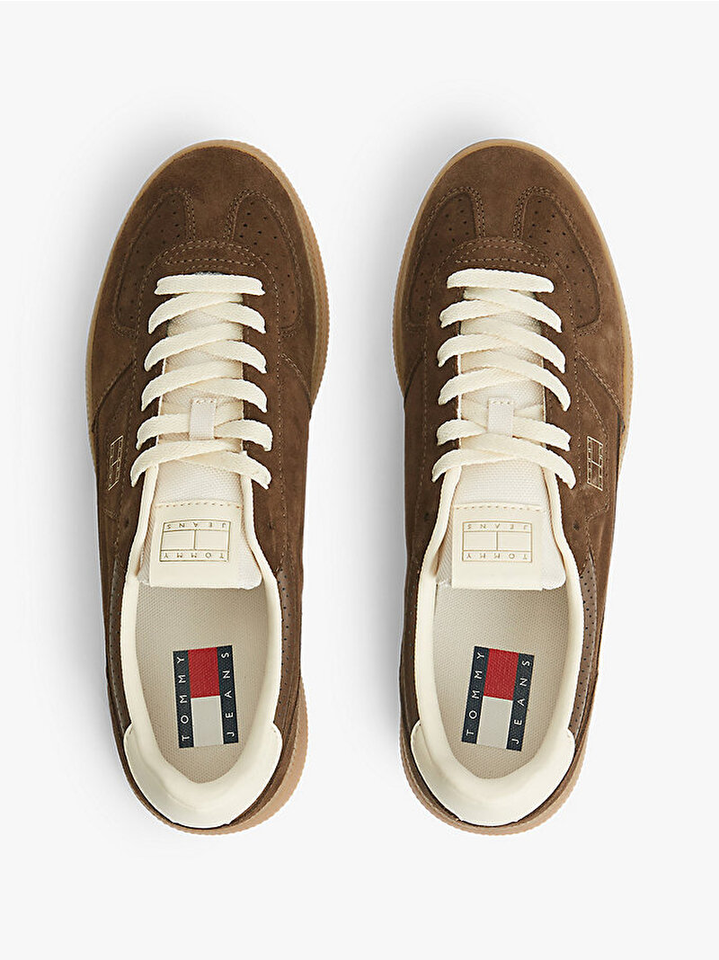 Erkek The Greenwich Edge Sneaker Kahverengi EM0EM01732GV0