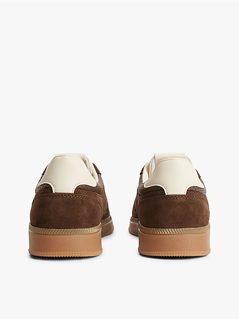 Erkek The Greenwich Edge Sneaker Kahverengi EM0EM01732GV0