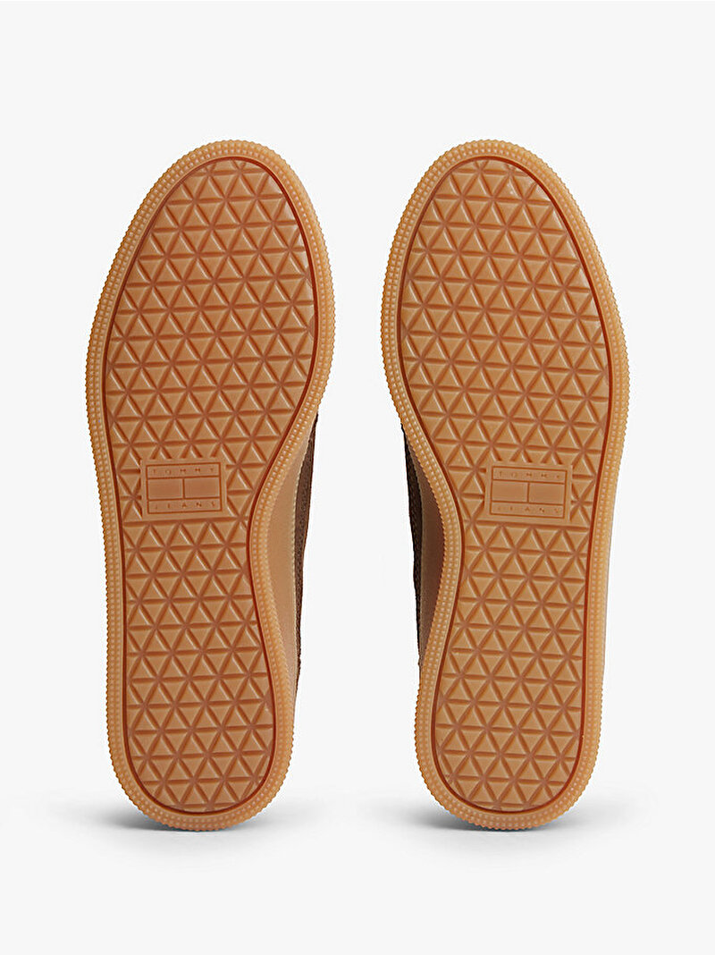 Erkek The Greenwich Edge Sneaker Kahverengi EM0EM01732GV0