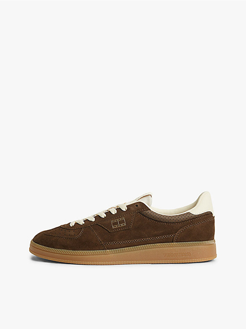 Erkek The Greenwich Edge Sneaker Kahverengi EM0EM01732GV0