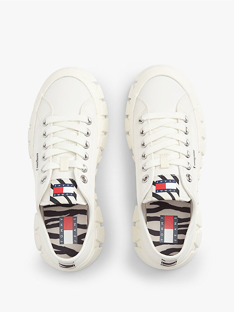 Kadın TJ Platform Sneaker Bej EN0EN03070YBI