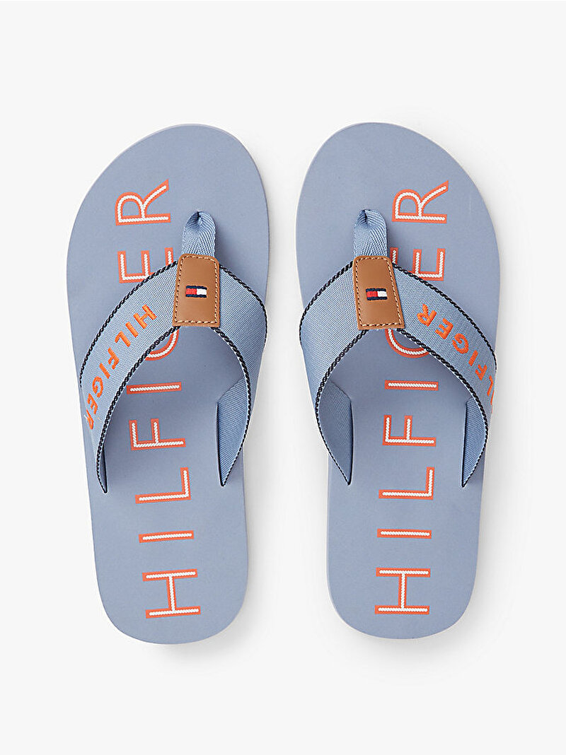 Erkek Sporty Hilfiger Plaj Terliği Mavi FM0FM05913C2B