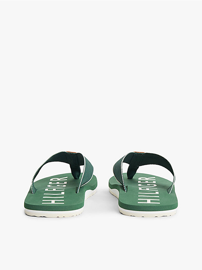 Erkek Sporty Hilfiger Plaj Terliği Yeşil FM0FM05913L2N