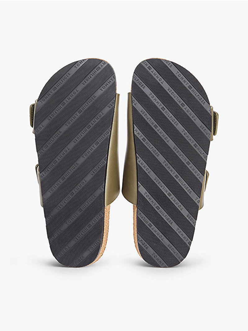 Kadın TH Classic Cork Sandalet Yeşil FW0FW09118RBN