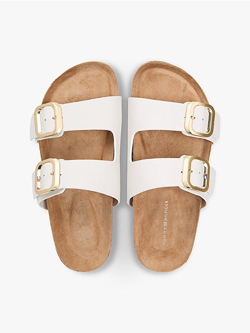 Kadın TH Classic Cork Sandalet Ekru FW0FW09118YBL