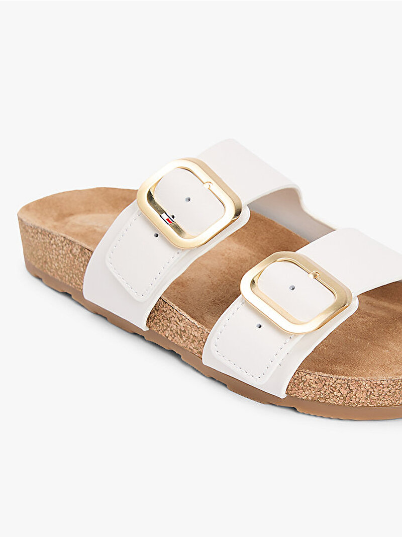 Kadın TH Classic Cork Sandalet Ekru FW0FW09118YBL