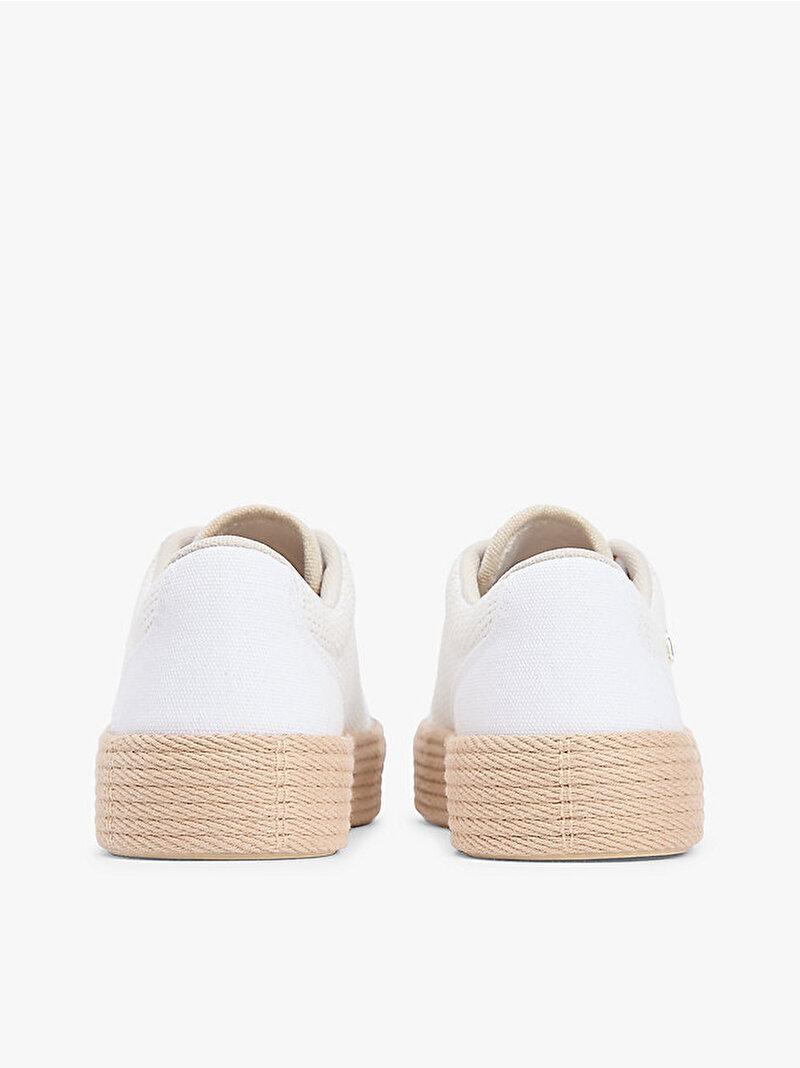 Kadın TH Foxing Platform Sneaker Beyaz FW0FW091730LI