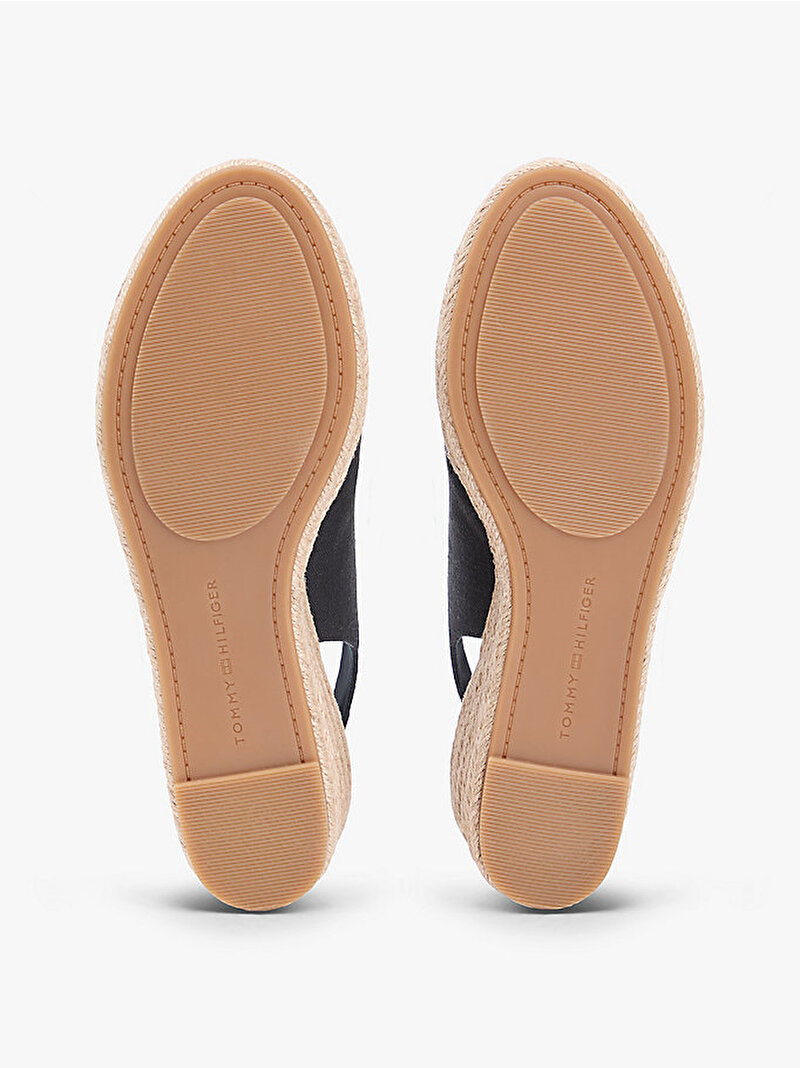 Kadın Mid Wedge Topuklu Espadril Siyah FW0FW09228BDS