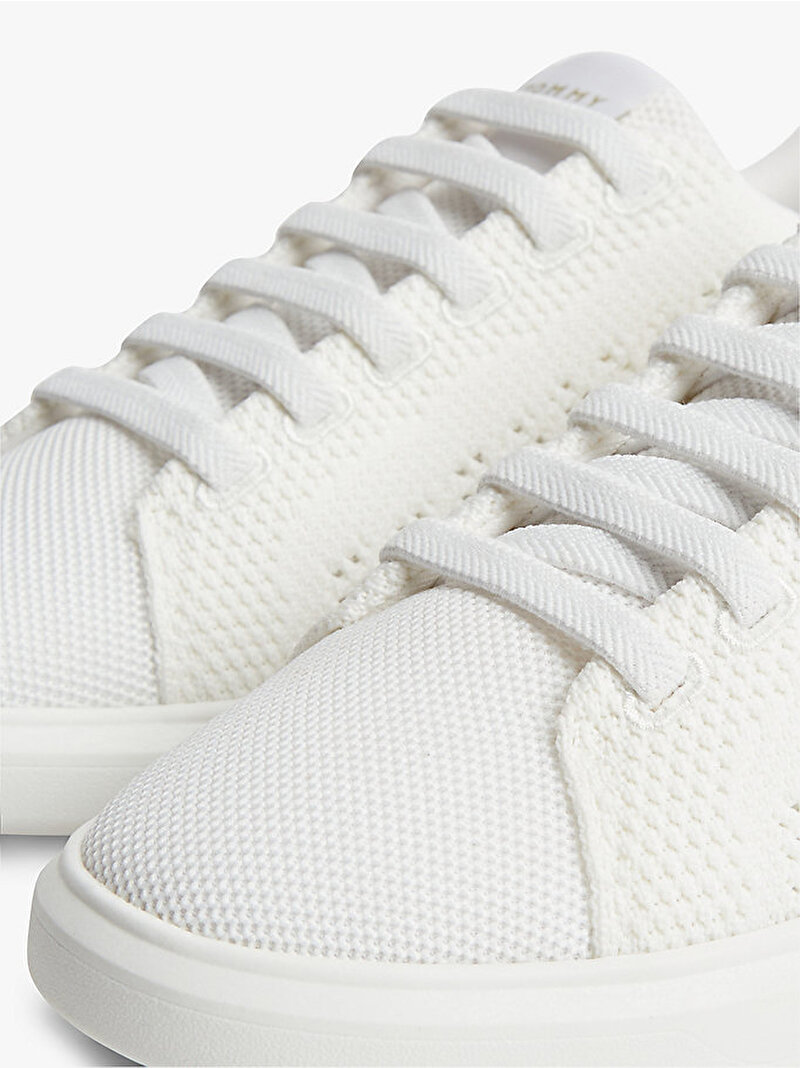 Kadın TH Icon Light Knit Sneaker Ekru FW0FW09401YBL