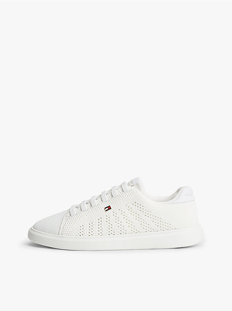 Kadın TH Icon Light Knit Sneaker Ekru FW0FW09401YBL