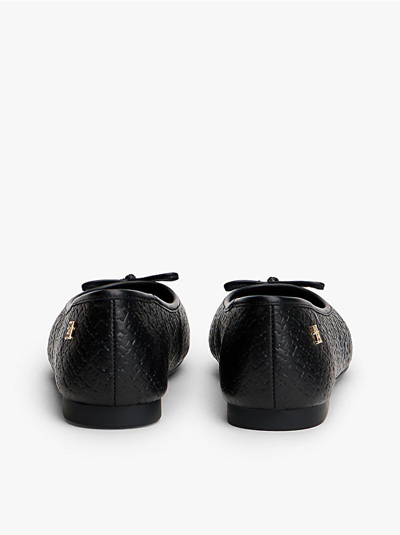 Kadın TH Monogram Babet Siyah FW0FW09468BDS