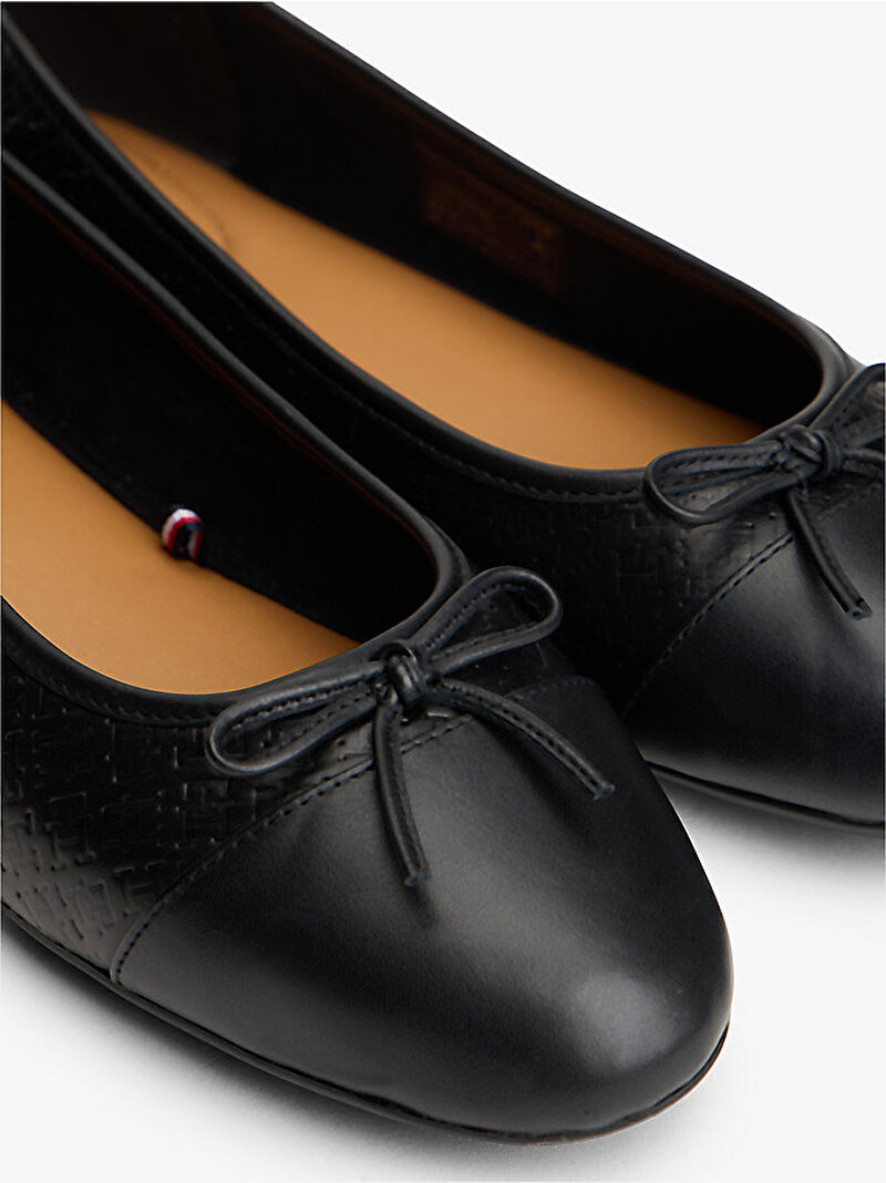 Kadın TH Monogram Babet Siyah FW0FW09468BDS