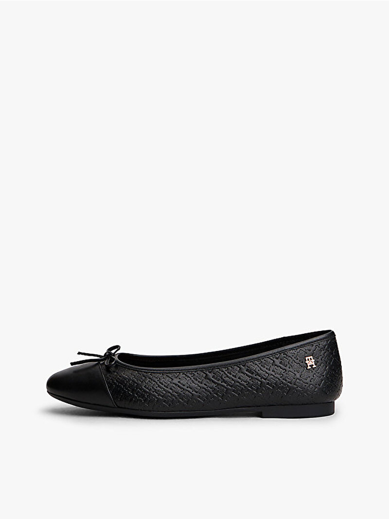 Kadın TH Monogram Babet Siyah FW0FW09468BDS