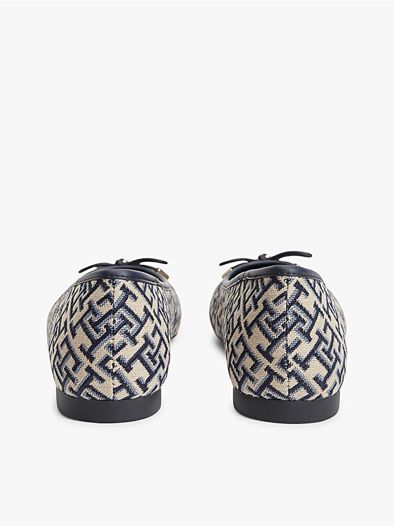 Kadın TH Charm Jacquard Babet Lacivert FW0FW09504DW6