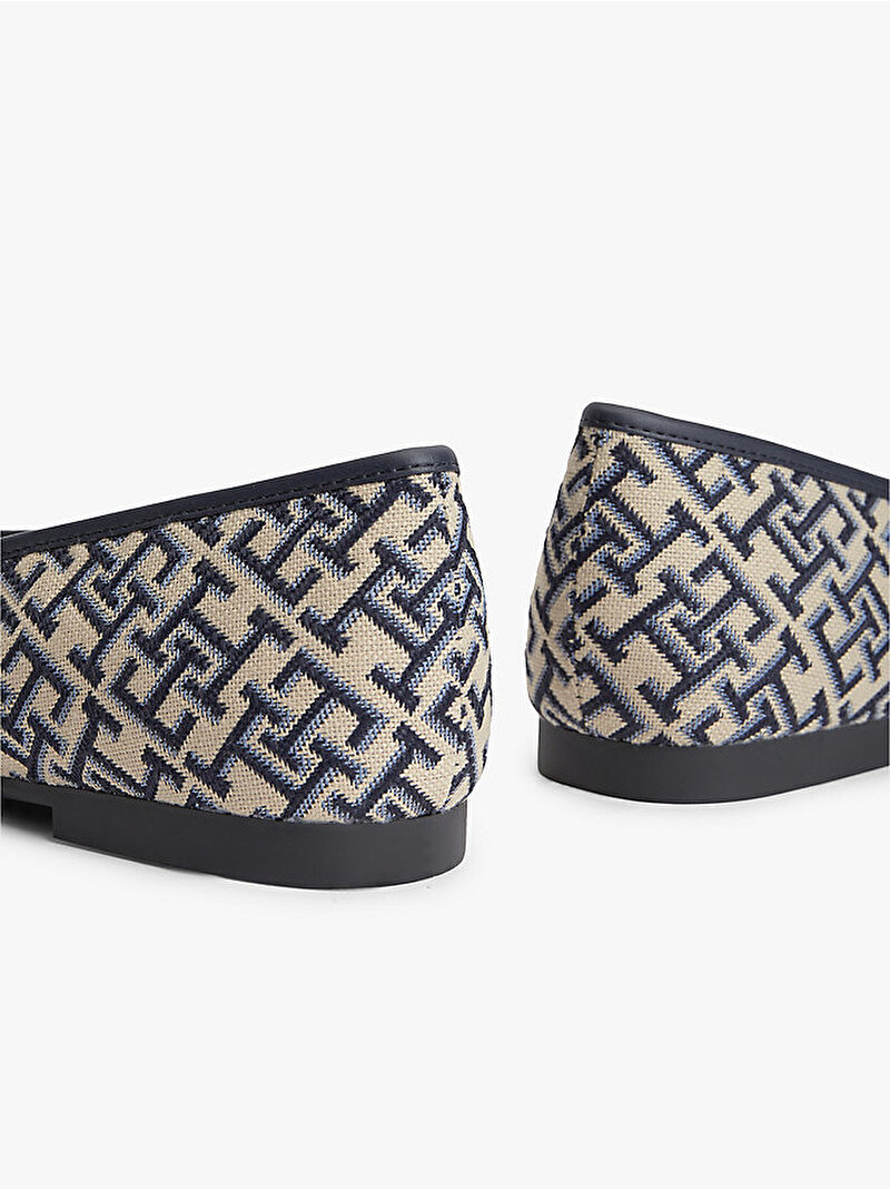 Kadın TH Charm Jacquard Babet Lacivert FW0FW09504DW6