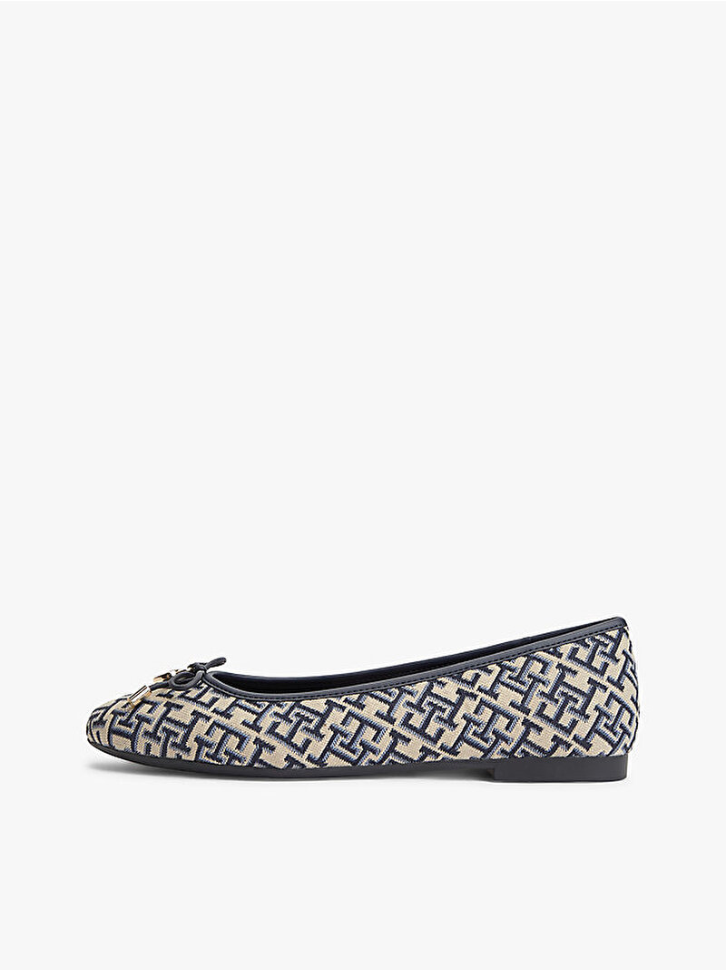 Kadın TH Charm Jacquard Babet Lacivert FW0FW09504DW6