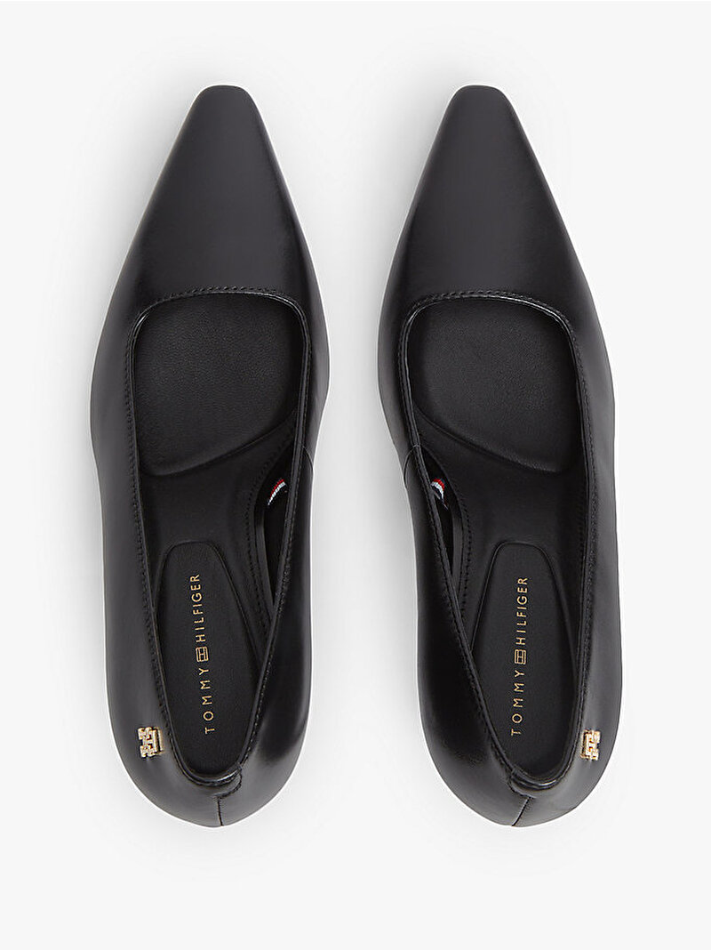 Kadın Squared Toe Topuklu Ayakkabı Siyah FW0FW09510BDS