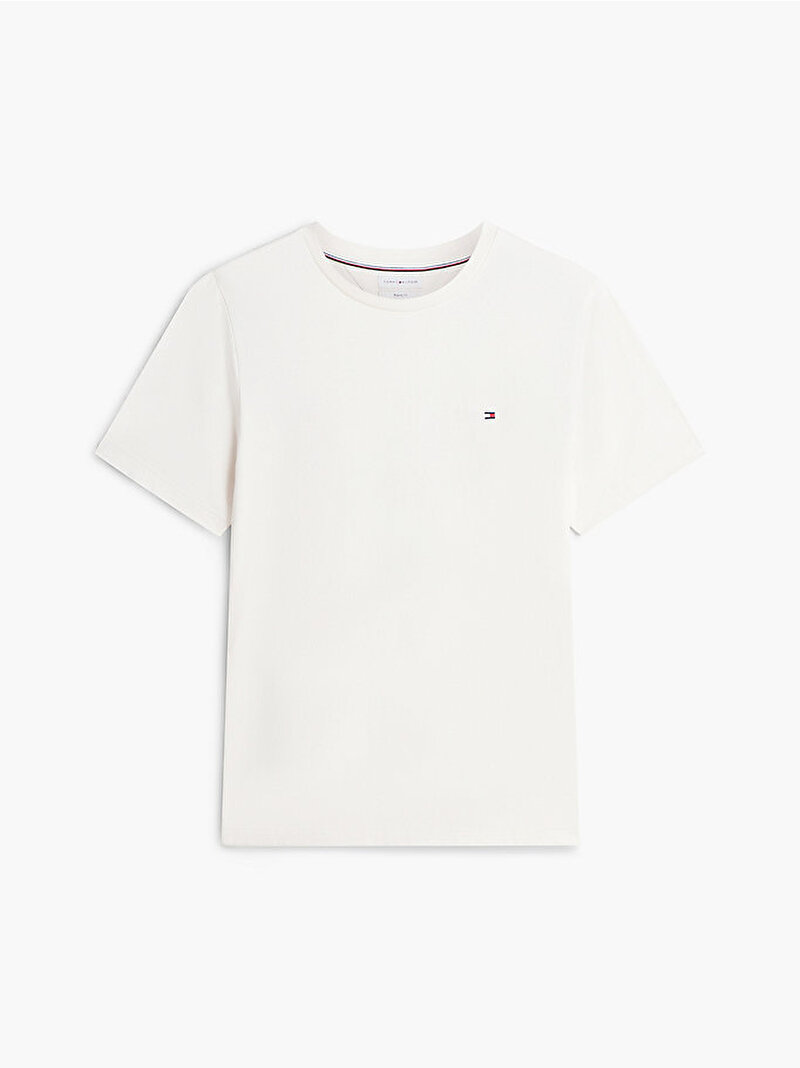 Erkek Essential Seasonal Regular Fit T-shirt Beyaz MW0MW39995Z00