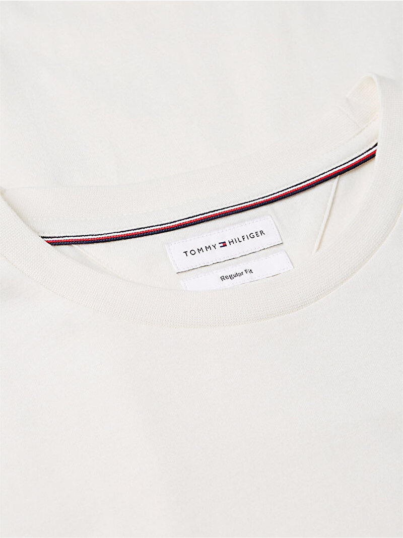 Erkek Essential Seasonal Regular Fit T-shirt Beyaz MW0MW39995Z00